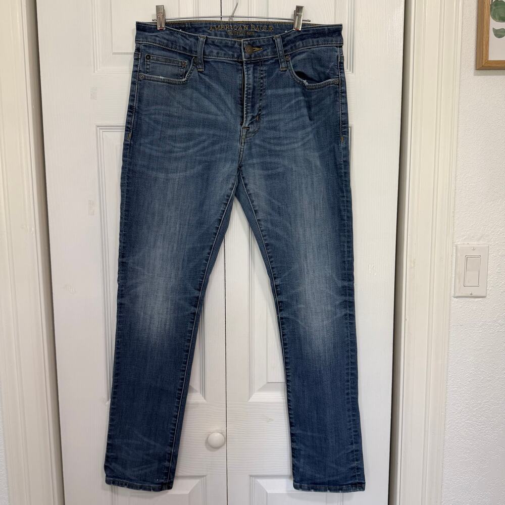 2017 American Eagle Extreme Flex 4 Straight Leg Jeans 32x30